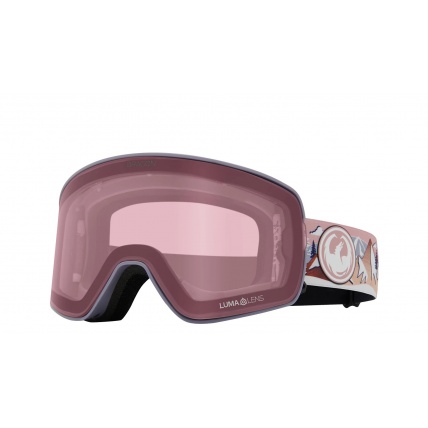 NFX2 Kimmy Fasani Sig 23 Lumalens Rose Gold Ion Snow Goggles